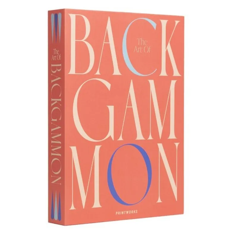 Classic art of backgammon spill oransje