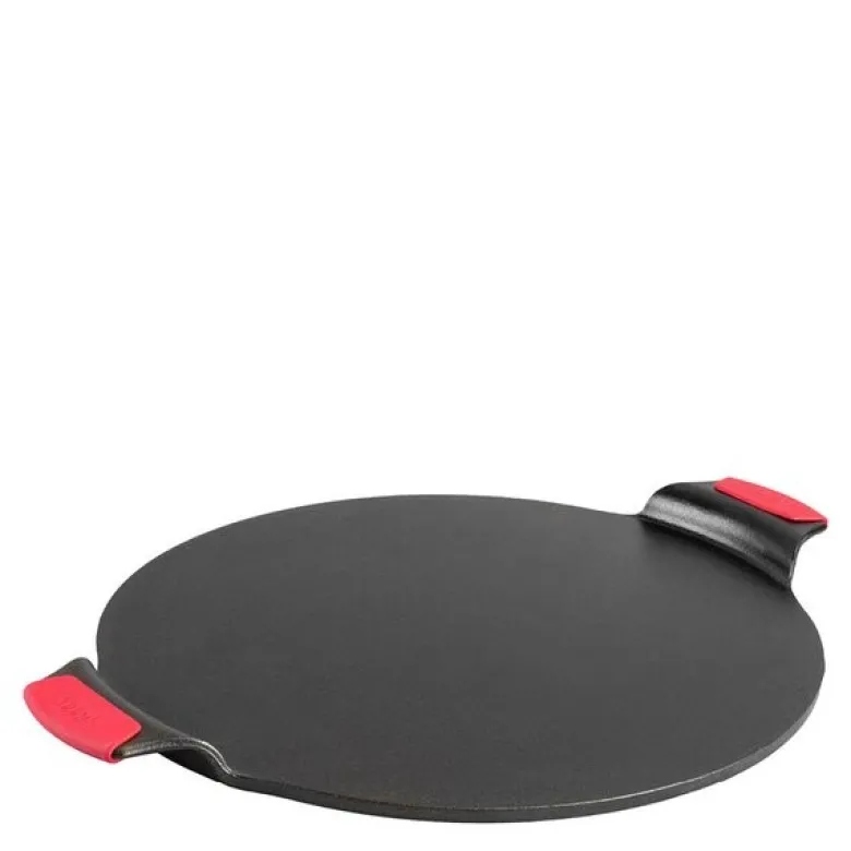 Classic Bakeware pizzastein med silikongrep 38x38 cm