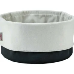 Classic brødpose stor 23x21 cm svart/sand