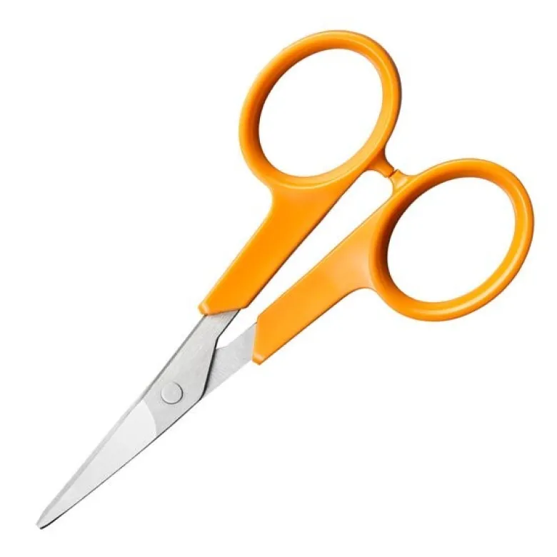 Classic broderisaks 10 cm buet oransje