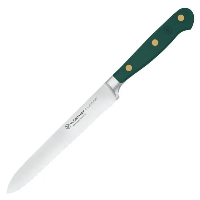 Classic Colour tannet tomat-/pølsekniv 14 cm Fresh Rosemary