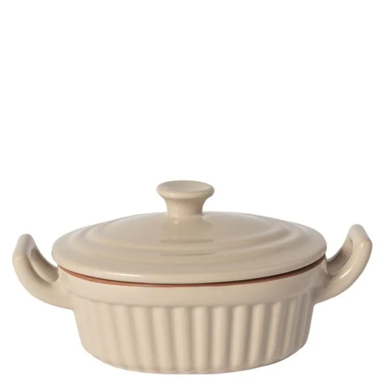 Classic ildfast form 14x8,5 cm beige