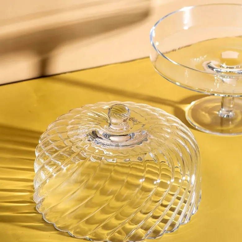Classic kakefat 24 cm glass