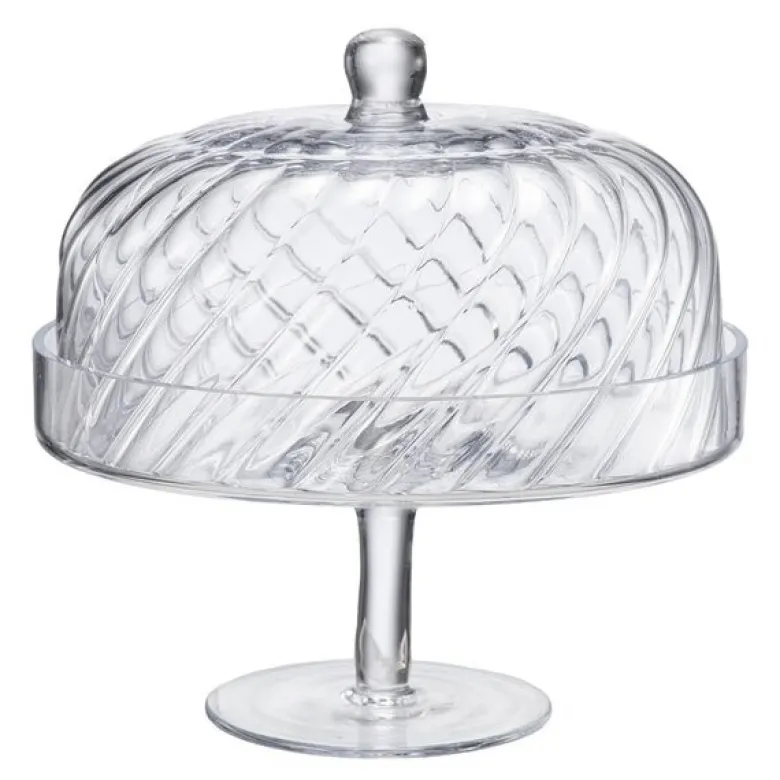 Classic kakefat 24 cm glass