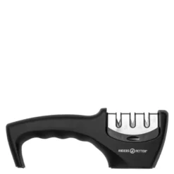 Classic knivsliper 21x7,5 cm svart/rustfritt stål