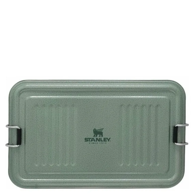 Classic matboks 1,2L hammertone green
