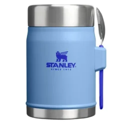 Classic mattermos med skje 0,4L blue sky