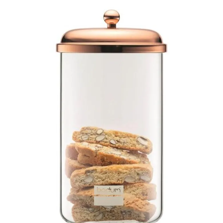 Classic oppbevaringsglass 2L kobber