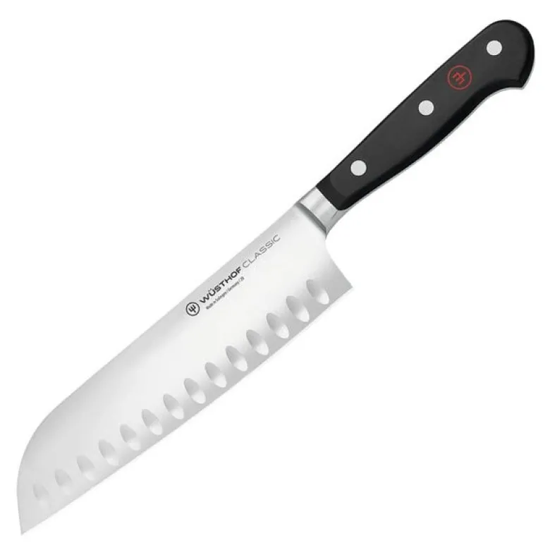 Classic santokukniv 17 cm svart