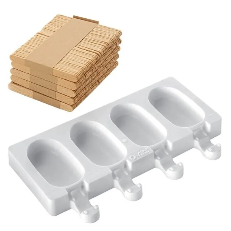 Classic silikonform mini-isformer 7,3x3,8x1,8 cm 4 stk