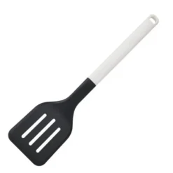 Classic stekespade perforert 34 cm porcelain white