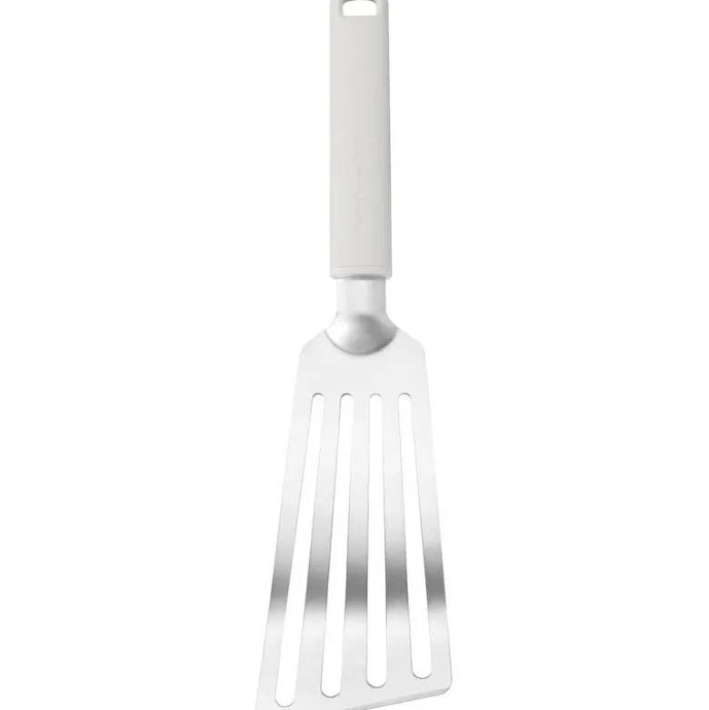 Classic stekespade perforert 32 cm porcelain white