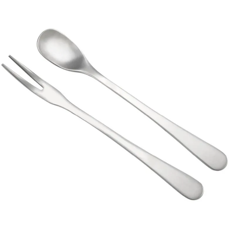 Classic tapas-sett 12 cm 12 stk stål