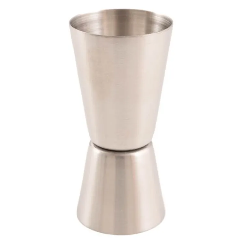 Cocktailmålebeger 8 cm stål