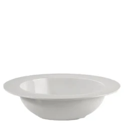Coffee & More dyp tallerken 22 cm hvit