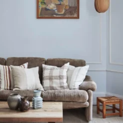 Colette putetrekk i lin 50x50 cm beige striper