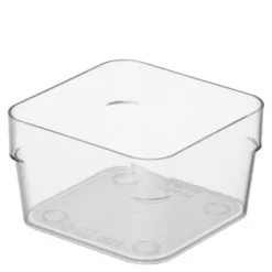Compact organizer clear 10x10 cm