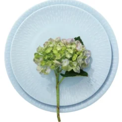 Confetti frokosttallerken 24 cm aqua