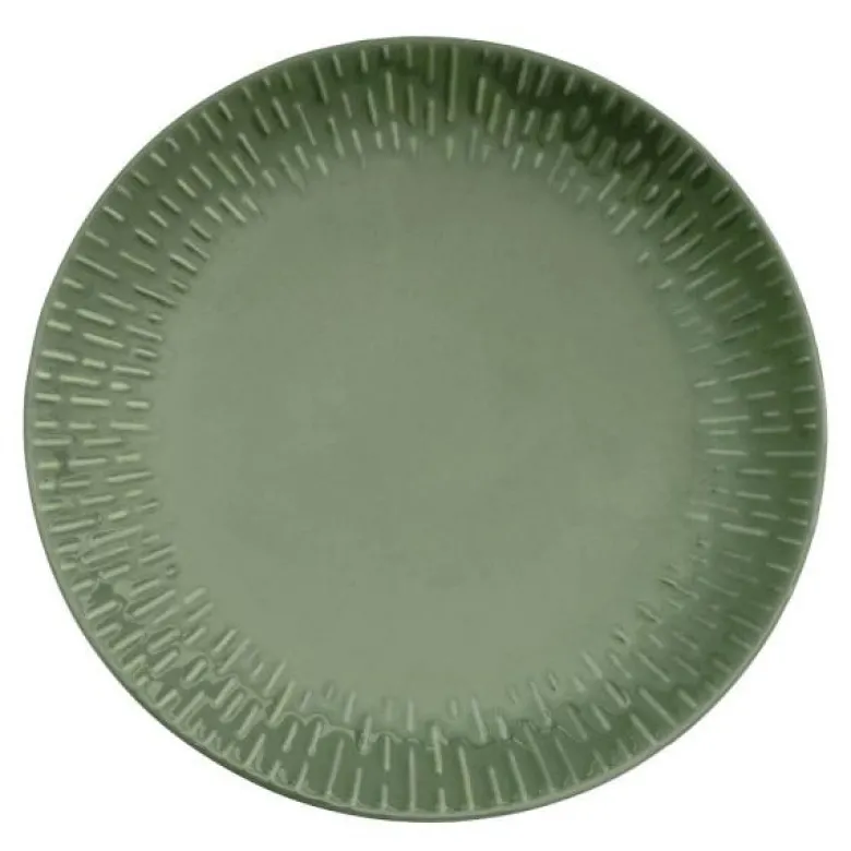 Confetti middagstallerken 27,5 cm olive