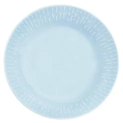 Confetti pastatallerken 23 cm aqua
