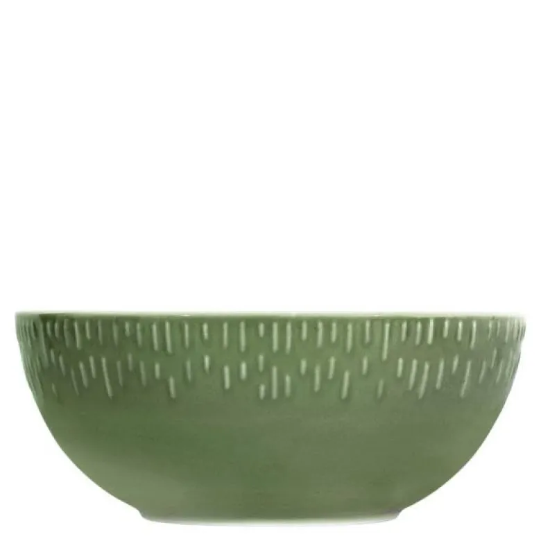 Confetti salatskål 23 cm olive