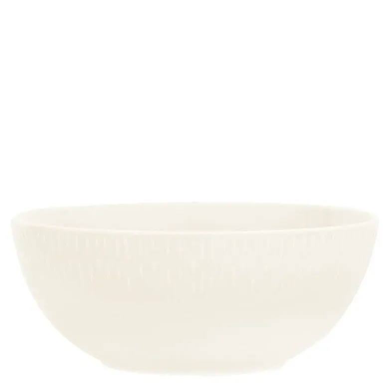 Confetti salatskål 23 cm vanilla
