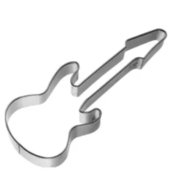 Cookie Cutters pepperkakeform elgitar 10 cm rustfritt stål