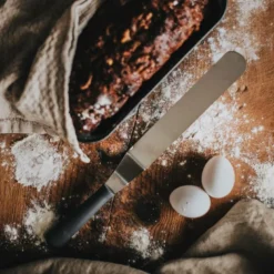 Cookie palettkniv vinklet 36 cm grå