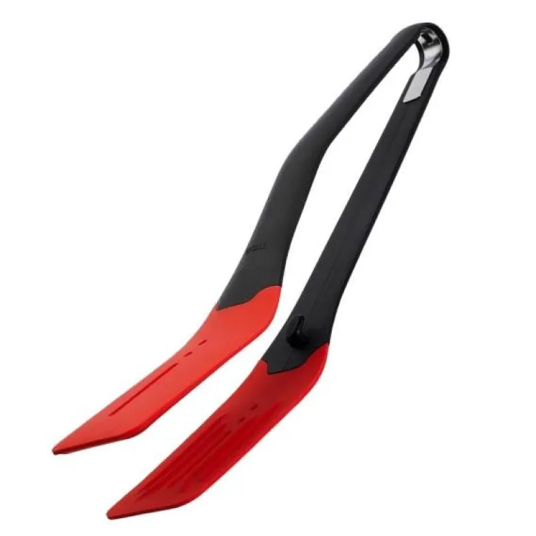 Cook It stekepinsett 30 cm svart/rød