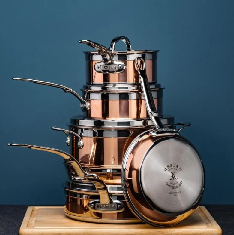 Copperbond grytesett 10 deler kobber