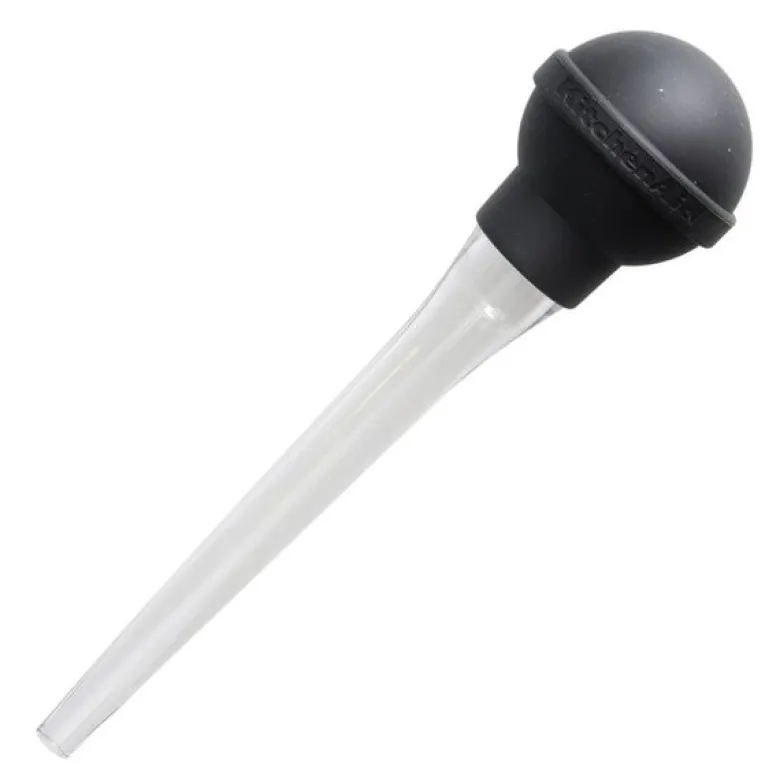 Core turkey baster marinadesprøyte 28,5 cm svart