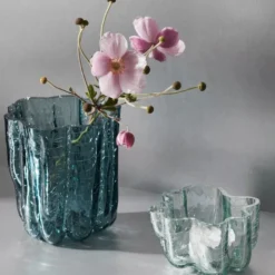 Crackle lyslykt 5,8 cm sirkulær