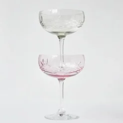 Crispy Gatsby champagneskål 30 cl 2 stk topaz