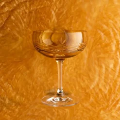 Crispy Gatsby champagneskål 30 cl 2 stk citrine