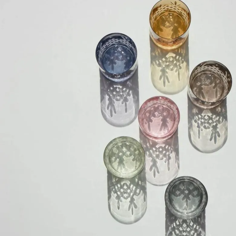 Crispy Lowball glass 38 cl 2 stk citrine