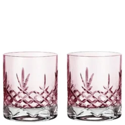 Crispy Lowball glass 38 cl 2 stk topaz