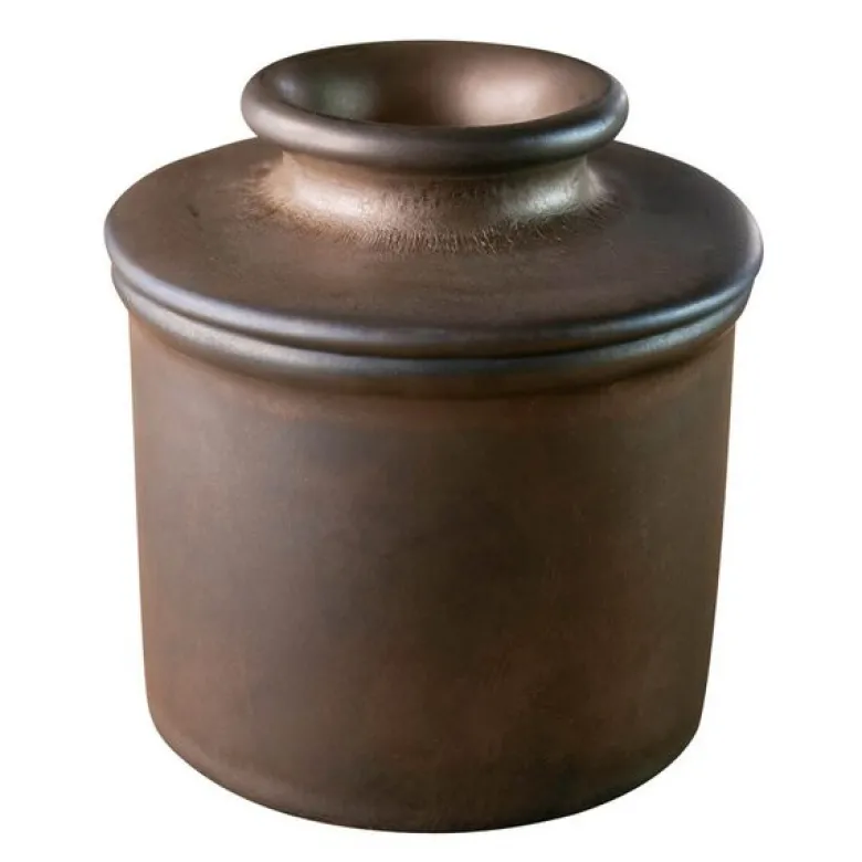 Crock Classic smørklokke bronse matt
