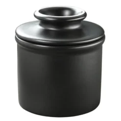 Crock Classic smørklokke svart matt
