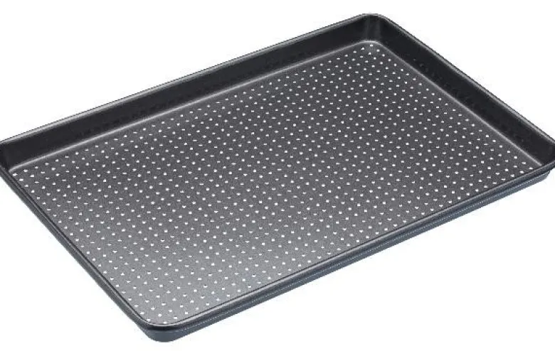 Crusty Bake stekeplate 38 cm carbon svart