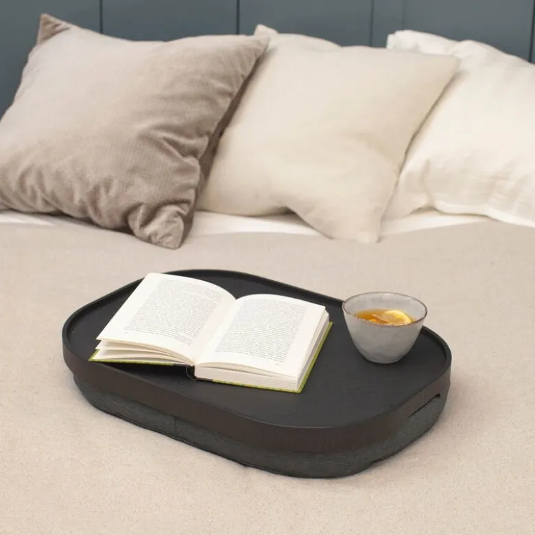 CurveLine knebrett anti-slip 47x34 cm svart/grå