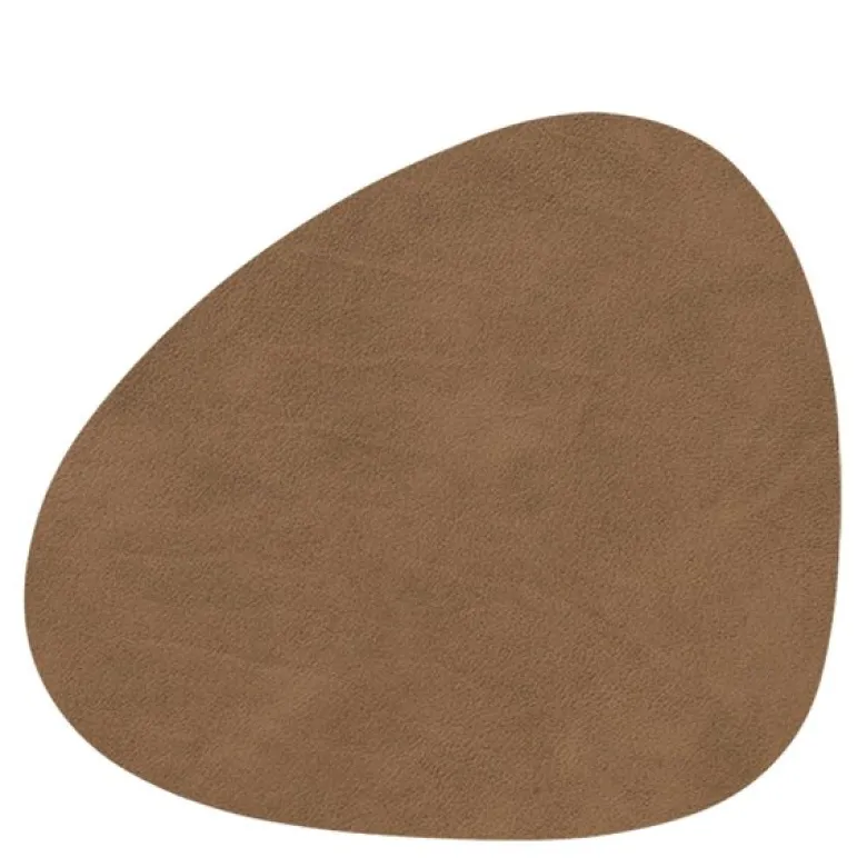 Curve Nupo glassbrikke brun