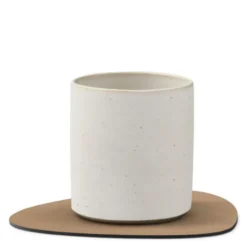 Curve Nupo glassbrikke 11x13 cm nougat