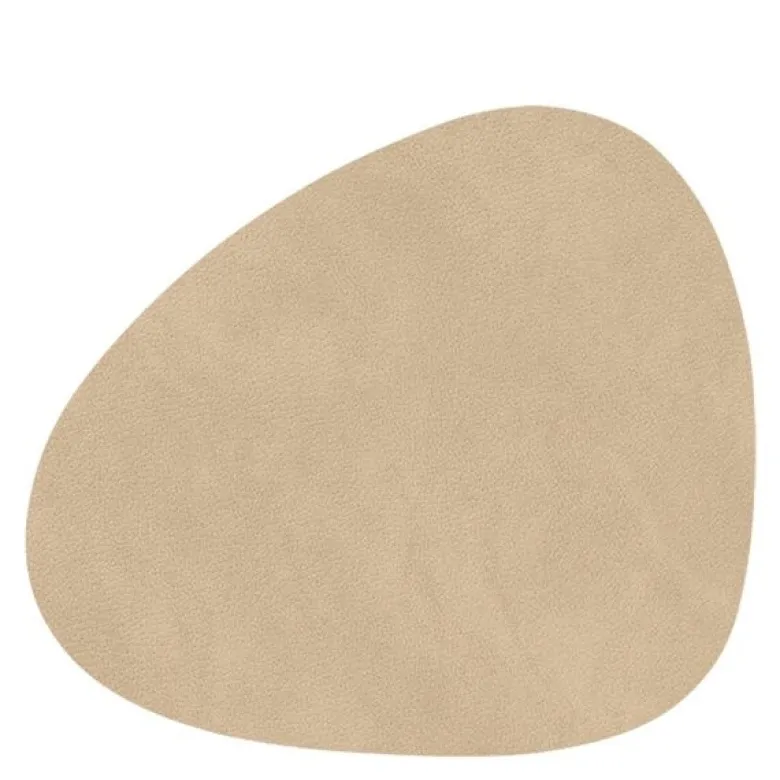 Curve Nupo glassbrikke 11x13 cm sand