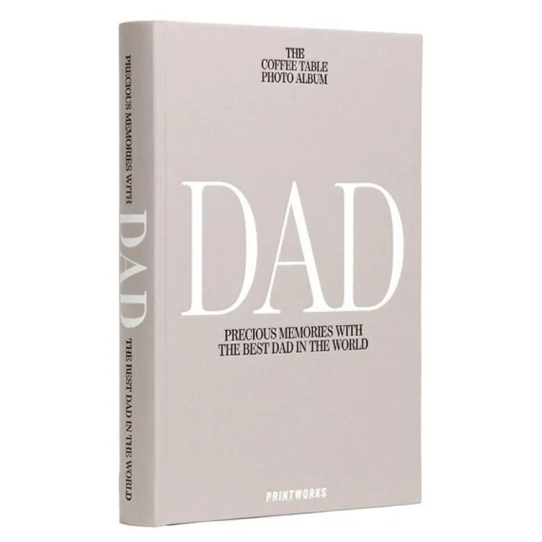 Dad fotobok grå