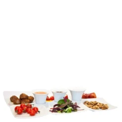 Daily Use tapasfat med 3 skåler 41x25 cm