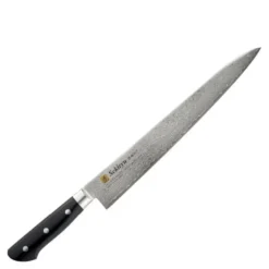 Damask filetkniv 27 cm svart