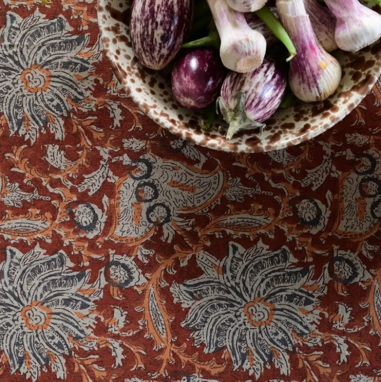Dante bordduk 140x300 cm rust