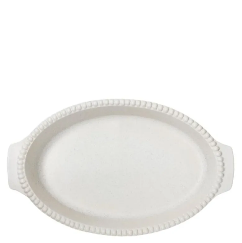 DARIA ovnsform 35 cm cotton white