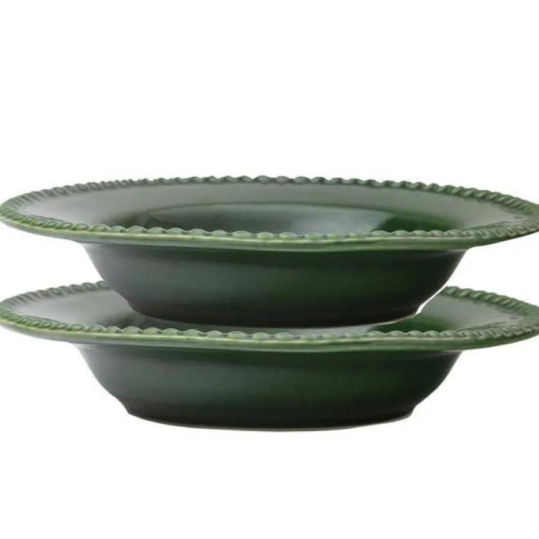 Daria suppetallerken 26 cm 2 stk moss