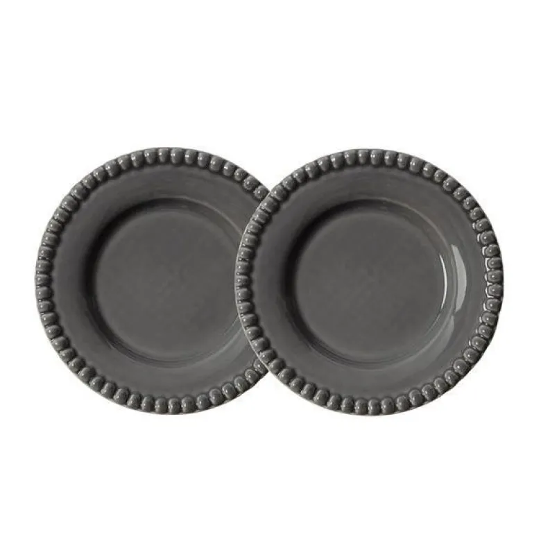 Daria tallerken 18 cm 2 stk clean grey